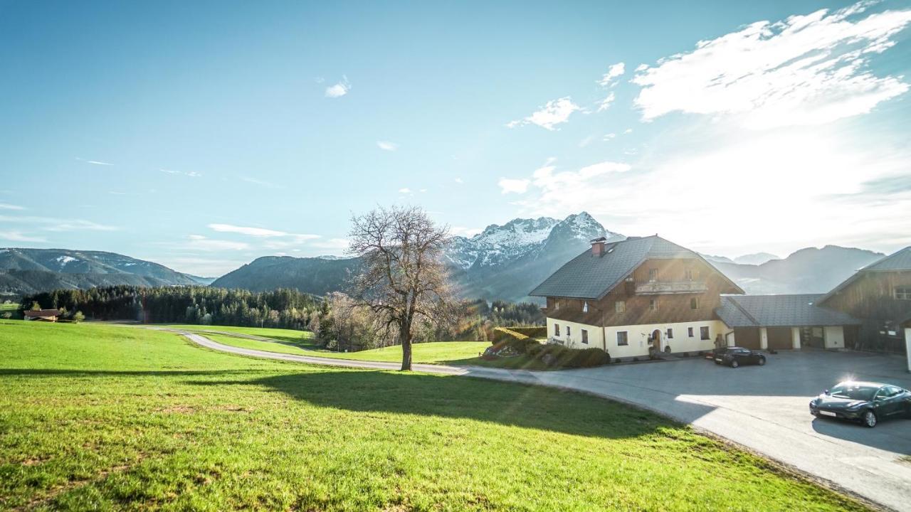 Bio Bauernhof Oberhinterberg Appartement Аннаберґ-ім-Ламмерталь Екстер'єр фото